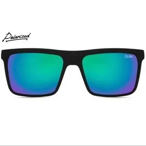 NWT Quay “LET IT RUN POLARIZED” tort/grn Sunglasses NWT Quay “LET IT RUN POLARIZED” tort/grn Sunglasses main image 3